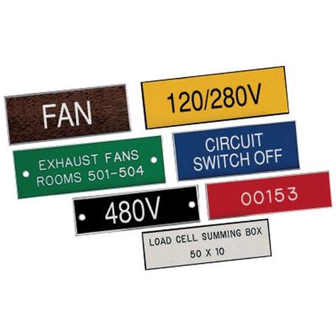 electrical enclosure label decal|engraved electrical panel labels.